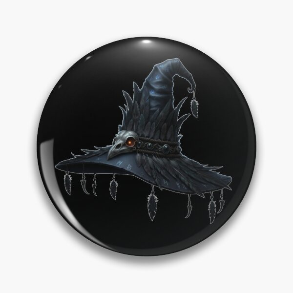 Item preview, Feather Witch Hat designed and sold by A-Szczesniak.