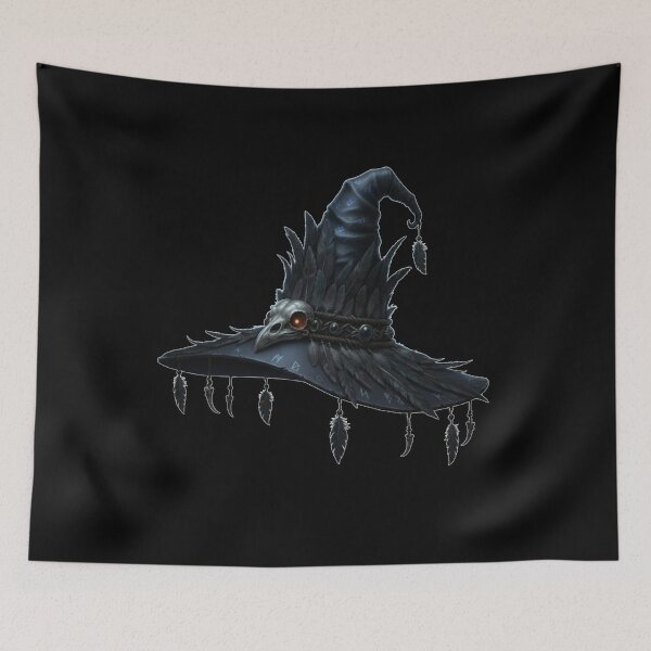 Item preview, Feather Witch Hat designed and sold by A-Szczesniak.