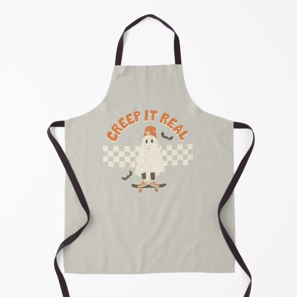 Item preview, Creep It Real – Retro Skater Ghost Halloween Design designed and sold by DesignsByTaina.