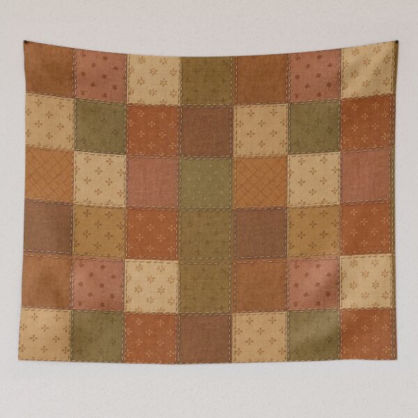 Item preview, Vintage Rustic Quilt Pattern designed and sold by TheMajesticMoo.