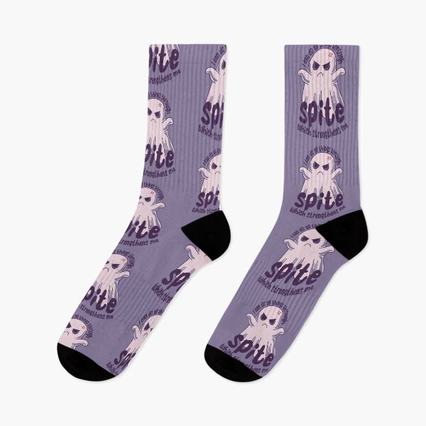 Item preview, I Can Do All Things Through Spite – Angry Ghost Pun Art designed and sold by Feral-by-Elsie.