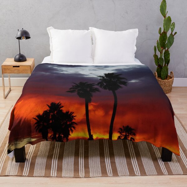 Item preview, Stunning Palm Trees Sunset designed and sold by simonjayphotos.