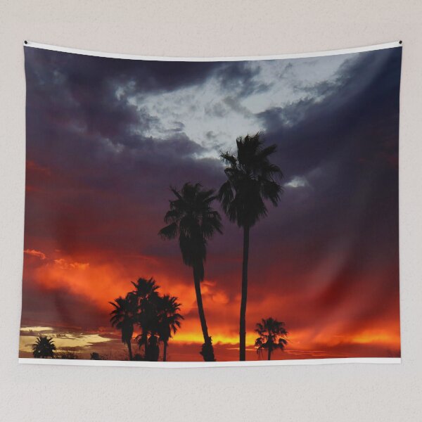 Item preview, Stunning Palm Trees Sunset designed and sold by simonjayphotos.