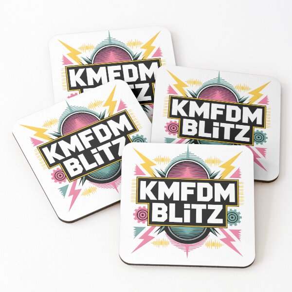 Item preview, KMFDM Blitz Industrial Vector Design designed and sold by Privon.
