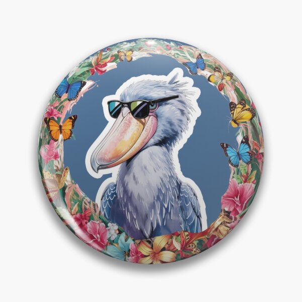 Item preview, A Cool Shoebill designed and sold by ZooStateofMind.