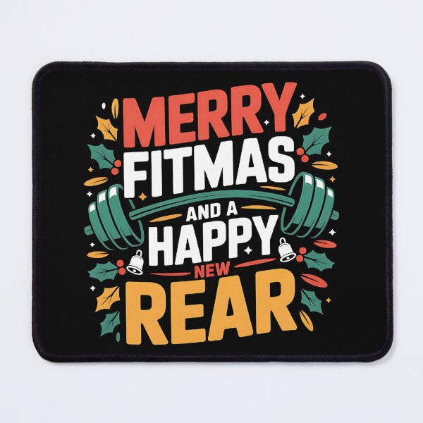 Item preview, Merry Fitmas — Jolly Barbell Holiday Workout designed and sold by Jaanussar.