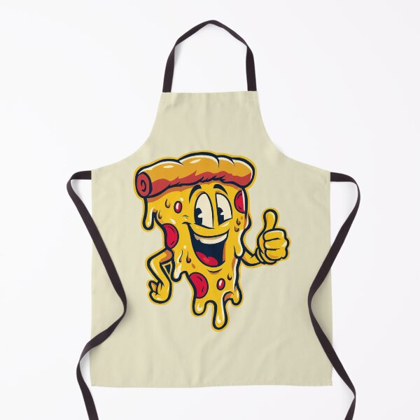 Item preview, Retro Pizza Slice – Funny Cartoon Fast Food Design designed and sold by Meiersbeste.