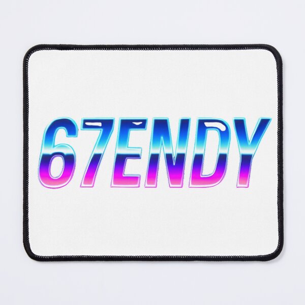 Item preview, 67ENDY Y2K Futuristic Neon Graphic Design designed and sold by Wear Sculpt.