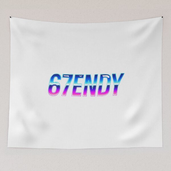 Item preview, 67ENDY Y2K Futuristic Neon Graphic Design designed and sold by Wear Sculpt.