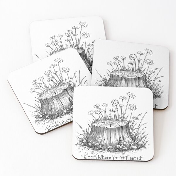 Item preview, Bloom Where you're Planted designed and sold by The Sierra Mountain Corner.