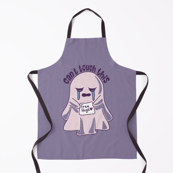 Item preview, Can’t Touch This – Sad Ghost Free Hugs Art designed and sold by Feral-by-Elsie.