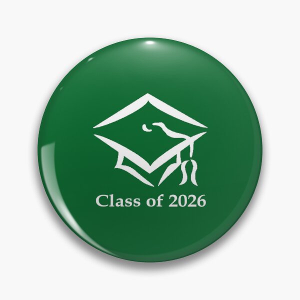 Item preview, Class of 2026 Kelly Green and White designed and sold by ZaryaParx.