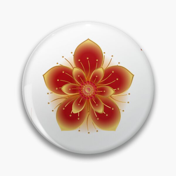 Item preview, Oriental Inspired  Blossoms and Hanging Lanterns designed and sold by CherWhiteRabbit.