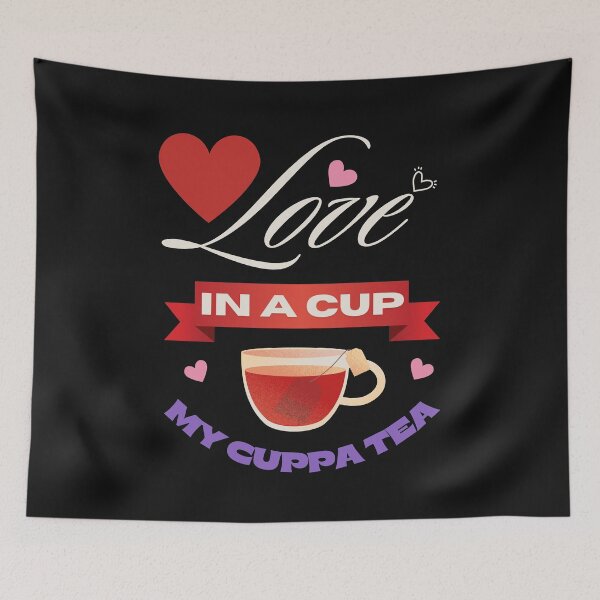 Item preview, LOVE MY CUP OF TEA designed and sold by aledfychan.