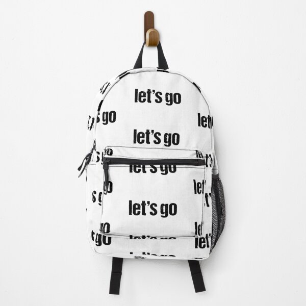 Item preview, let's go in Gritty Typography designed and sold by Memes N Lore .