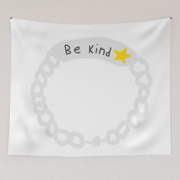 Item preview, Be Kind Bracelet With Yellow Star Charm: Simple Kindness Jewelry designed and sold by Beautiful art store.