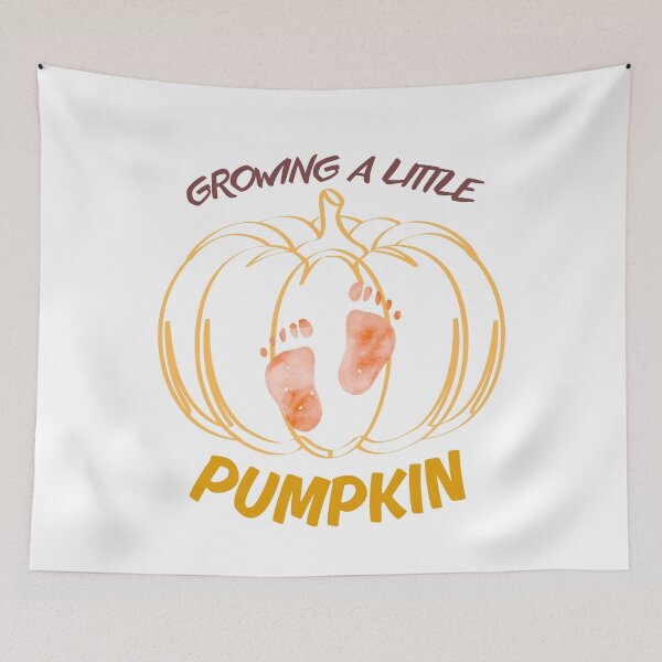 Item preview, Growing a little pumpkin baby annoucement designed and sold by amaturka.