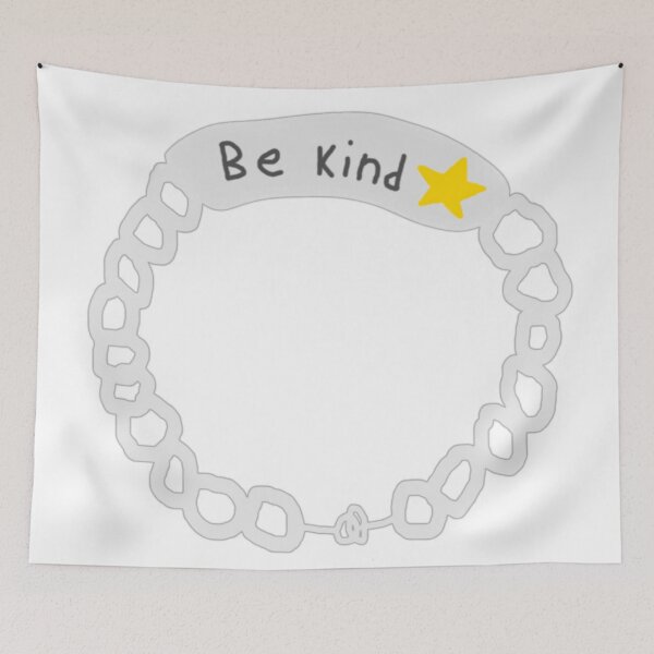 Item preview, Be Kind Bracelet With Yellow Star Charm: Simple Kindness Jewelry designed and sold by Beautiful art store.