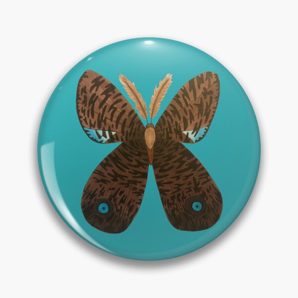 Item preview, Brown Moth Patterns designed and sold by fern.prints.