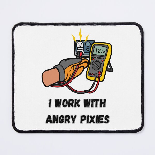 Item preview, I work with angry pixies designed and sold by FanTC.