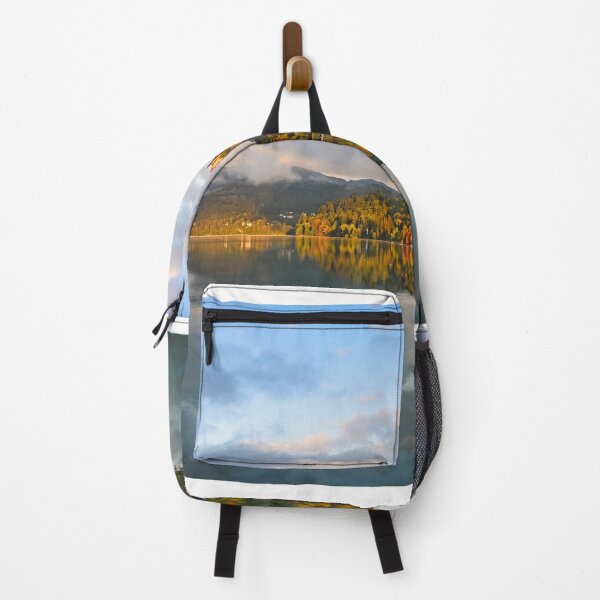 Item preview, Lake Bled with Bled Castle and Pilgrimage Church of the Assumption of Maria,landscape, Slovenia designed and sold by goceris.