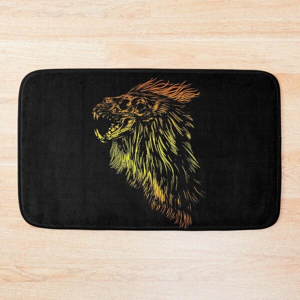 Item preview, Lion skull 2 designed and sold by barmalisiRTB.