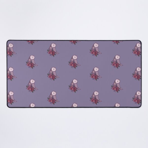 Item preview, Floral Owl – Cottagegoth Night Bird Art designed and sold by Feral-by-Elsie.