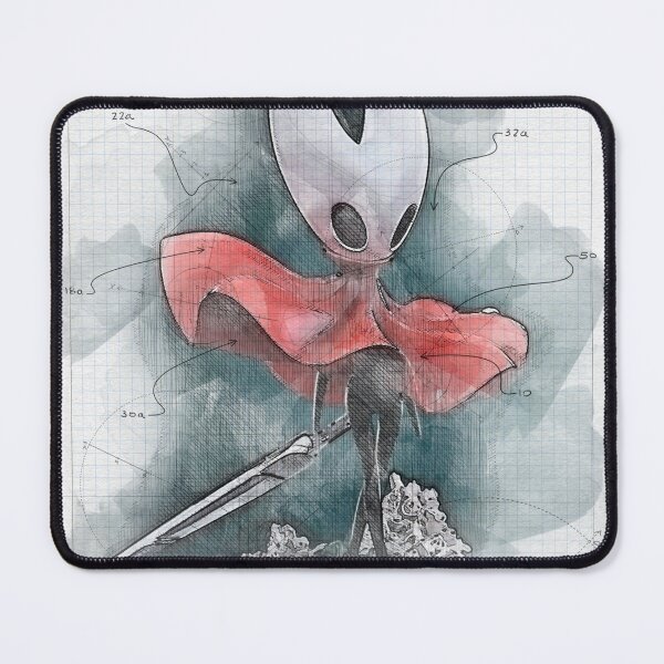 Item preview, Hollow Knight Silksong Design Gothic Video Game Art Print designed and sold by ArtxyPrints.