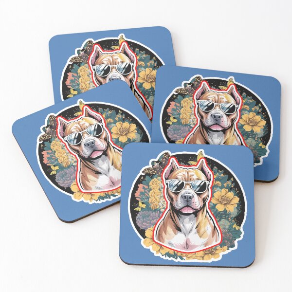 Item preview, A Cool Pitbull designed and sold by ZooStateofMind.