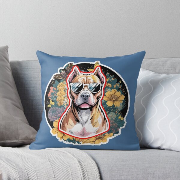 Item preview, A Cool Pitbull designed and sold by ZooStateofMind.