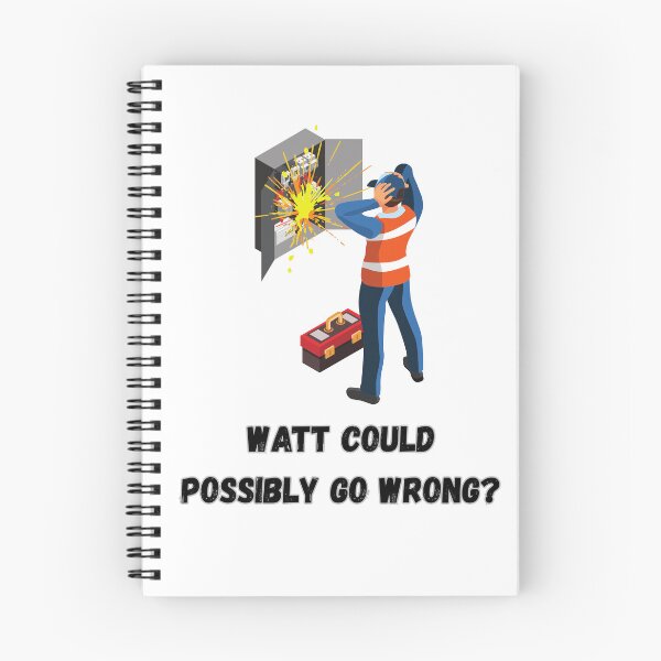 Item preview, Watt could possibly go wrong? designed and sold by FanTC.