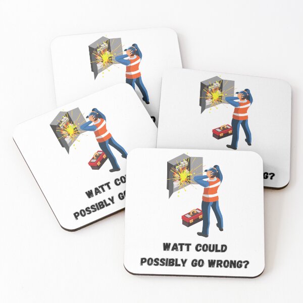 Item preview, Watt could possibly go wrong? designed and sold by FanTC.