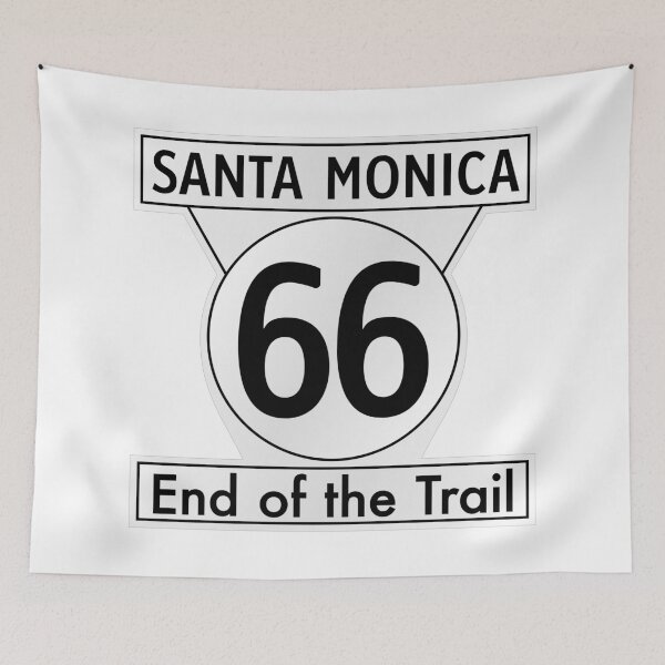 Item preview, Route 66 - Santa Monica - End of the Trail designed and sold by travelwitheric.