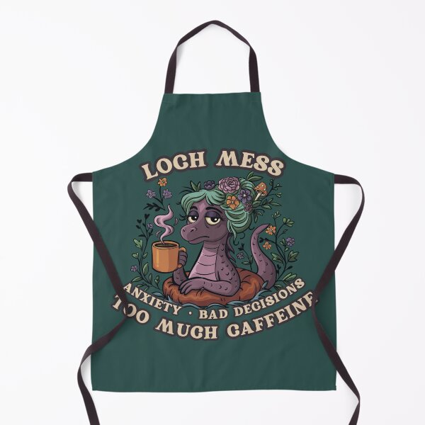 Item preview, Loch Mess – Anxiety, Bad Decisions, Too Much Caffeine designed and sold by Feral-by-Elsie.