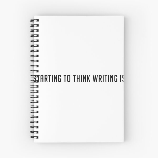 Item preview, Writing is hard designed and sold by Jett Moonv.