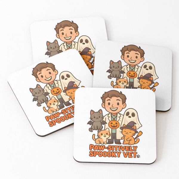 Item preview, Paw-sitively Spooky Vet – Funny Halloween Vet  designed and sold by Bettybee00.