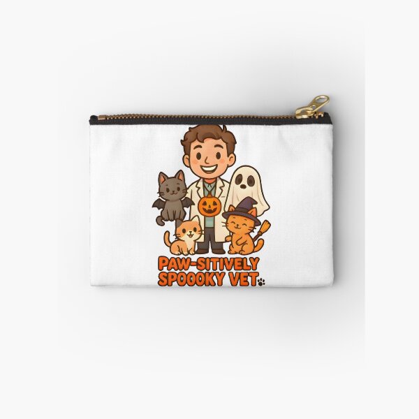 Item preview, Paw-sitively Spooky Vet – Funny Halloween Vet  designed and sold by Bettybee00.
