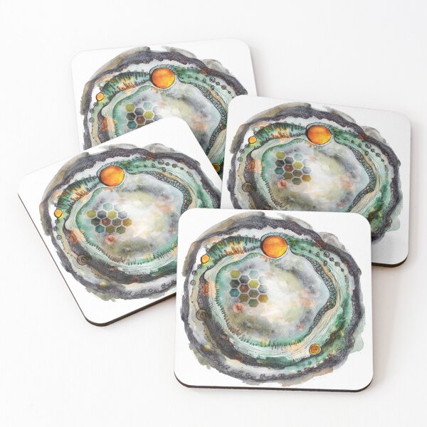 Item preview, Watercolor Fusion Geometric Art designed and sold by Oak Mountain.