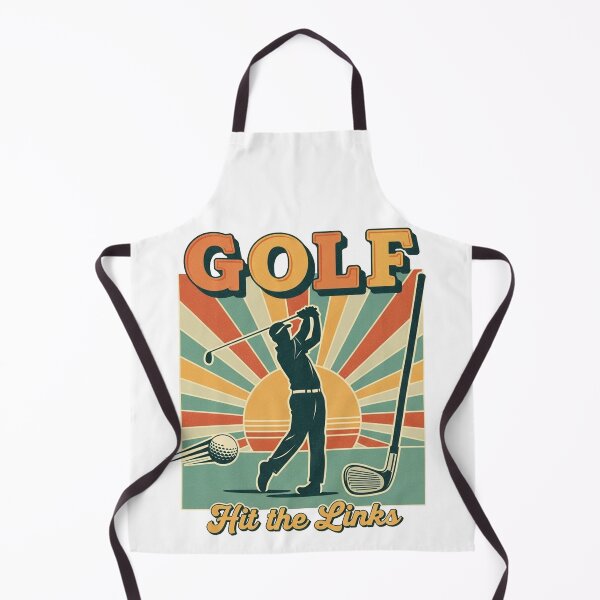 Item preview, Vintage Golf - Golfer with sunset designed and sold by ZuriRetroPrints.