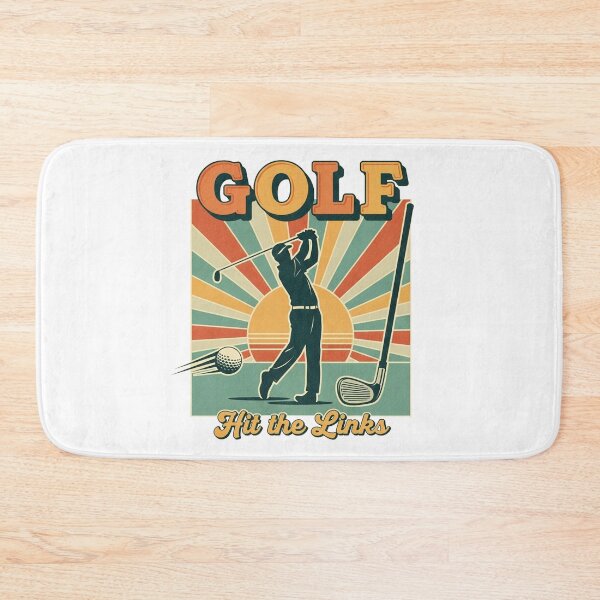 Item preview, Vintage Golf - Golfer with sunset designed and sold by ZuriRetroPrints.