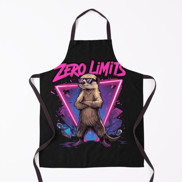 Item preview, Zero Limits – Cool Mangusta Retro Streetwear Design in Pink-Purple-Neon Colors designed and sold by ParaSiempreS.
