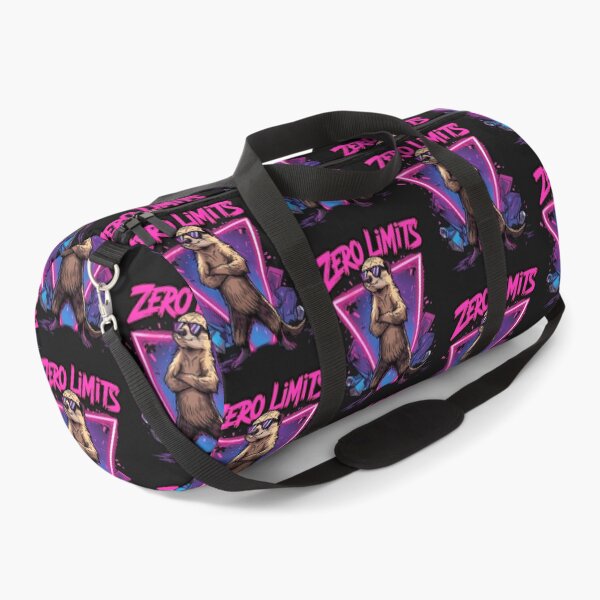Item preview, Zero Limits – Cool Mangusta Retro Streetwear Design in Pink-Purple-Neon Colors designed and sold by ParaSiempreS.