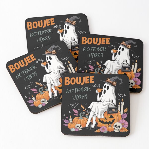 Item preview, Boujee october vibes ghost halloween designed and sold by EnchantedOwl.