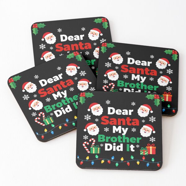 Item preview, Funny Family Christmas - Dear Santa — My Brother Did It designed and sold by Jaanussar.