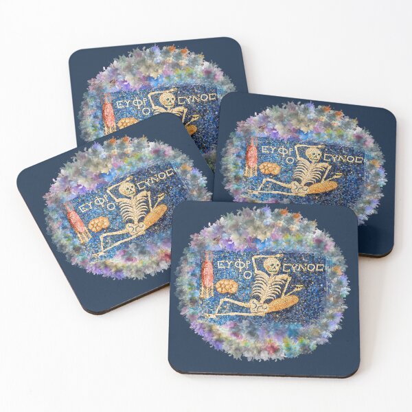 Item preview, Ancient Skeleton Mosaic – Eternal Reminder designed and sold by Orientalis Romae.