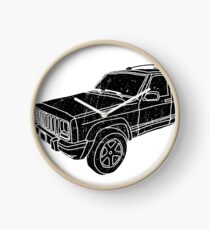 Jeep Cherokee - Black Clock