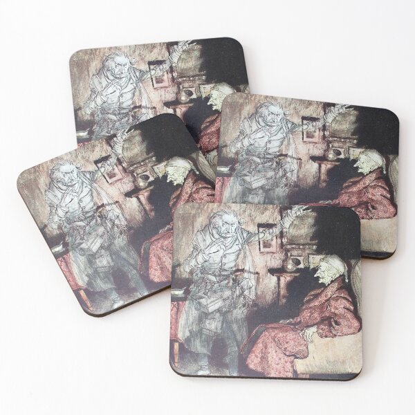 Item preview, Jacob Marley - A Christmas Carol - Arthur Rackham  designed and sold by forgottenbeauty.