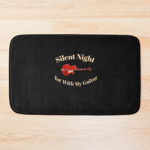 Item preview, Silent Night Not With My Guitar designed and sold by Bellaboocreative.