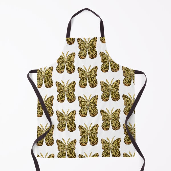 Item preview, Yellow Pattern Moth designed and sold by fern.prints.
