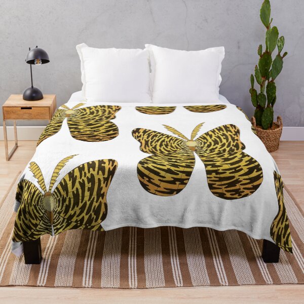 Item preview, Yellow Pattern Moth designed and sold by fern.prints.